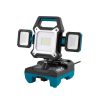 Akkumulátoros műhelylámpa 18V 25W-1800lm 45W-4000lm 230V Dedra