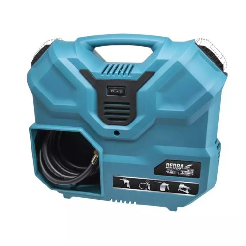 Akkumulátoros tartálynélküli kompresszor 2x18V Dedra