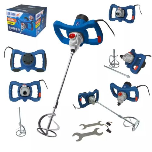 Elektromos keverőgép 1300W, 2 menetes