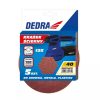 Csiszolókorong 125mm, 60gr, tépőzáras, 5db-os szett