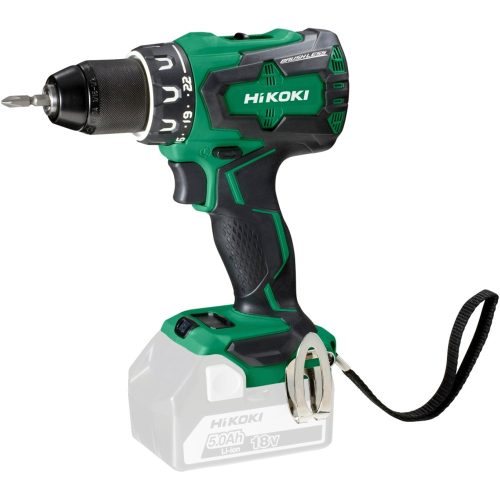 HiKOKI DS18DBSL-BASIC 18V fúró-csavarozó, szénkefementes , 70Nm, fém tokmány