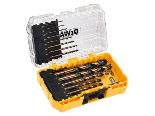 DEWALT Black & Gold Csigafúró készlet 14 részes (1,0 - 8,0 mm)