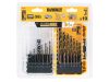 DEWALT Black & Gold Csigafúró készlet 19 részes (1,0 - 10 mm)