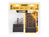 DEWALT Black & Gold Csigafúró készlet 23 részes (1,0 - 12,0 mm)
