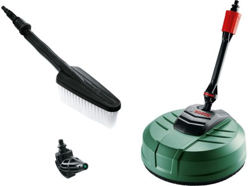 BOSCH Terasztisztító fej + mosókefe + 90° fúvóka