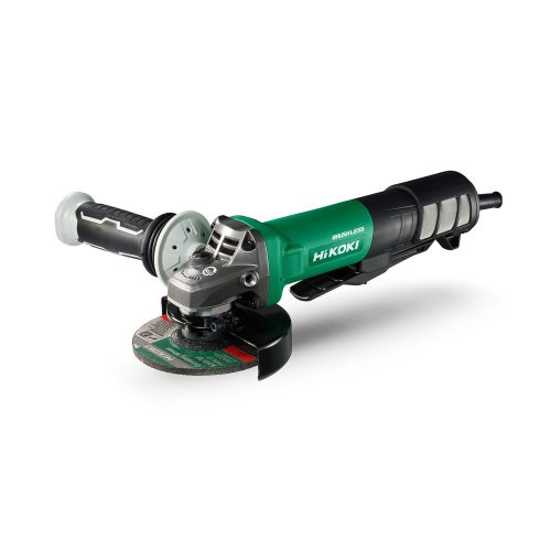 HiKOKI G13BYEQ Sarokcsiszoló, 125mm, 1320W, szénkefe mentes, Biztonsági alsókapcsoló, beépített
