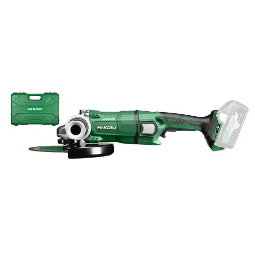 HiKOKI G3623DA-BASIC-KOFFER MULTI VOLT(36V) akkus sarokcsiszoló, automata mód, 230mm