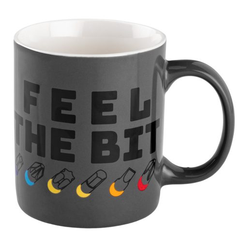 Bögre 330ml, FEEL THE BIT