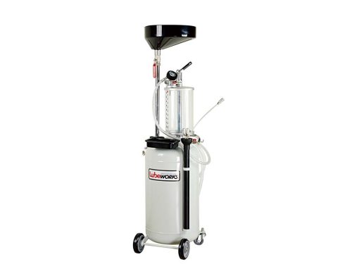Genius olajleeresztő + leszívó + mérő tartály, 65 liter