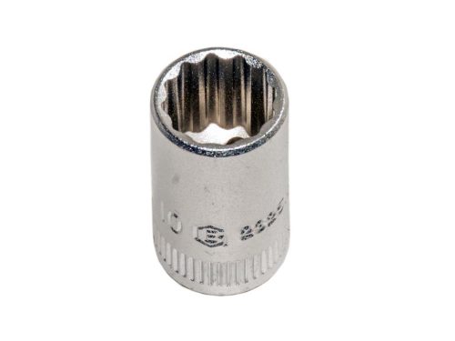 Genius dugókulcs 10mm 12szögletű metrikus 1/4"