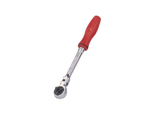 Genius dugókulcs racsni csuklós fejjel (180°), 190mm, 1/4", 72 fogas