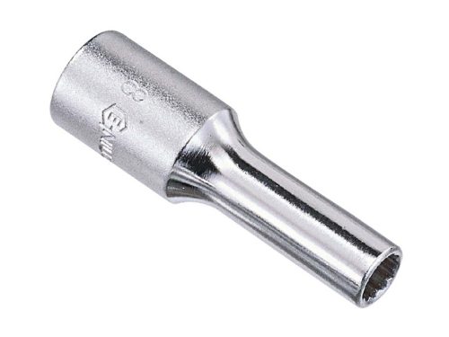 Genius hosszú dugókulcs 19mm 12szögletű metrikus 3/8"