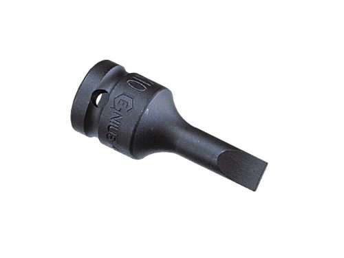 Genius laposfejű (egyenes hornyú) gépi dugókulcs 10mm 1/2"
