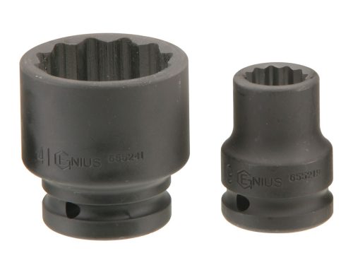 Genius vékonyított gépi dugókulcs 32mm 12szögletű metrikus 1/2"