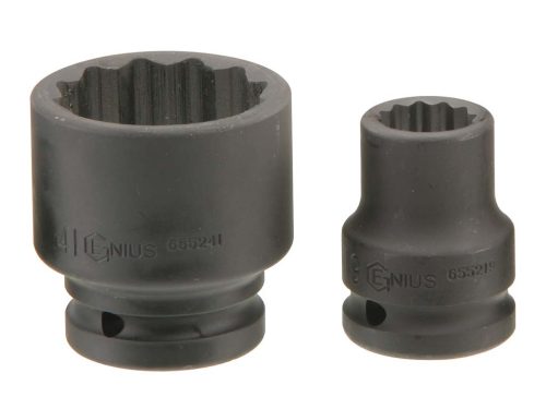 Genius vékonyított gépi dugókulcs 19mm 12szögletű metrikus 3/4"
