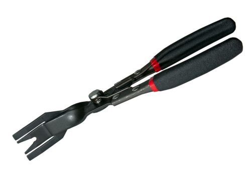 Genius patent kiszedő fogó (rugós), gumírozott markolattal
