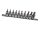 Genius torx (külső) bit készlet dugókulcs foglalatban, 3/8", 10 darabos