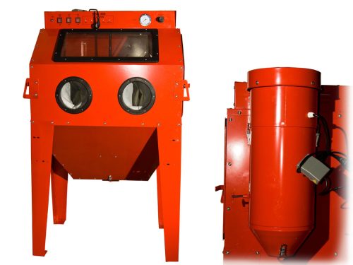 Genius porelszívós homokfúvó szekrény, 350liter