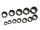 Genius Rászorult/külső sérült csavar leszedő csillagkulcs adapter készlet, 8-19mm, 12 darabos