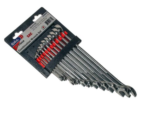 Genius csillag-villás kulcs készlet, colos, 1/4"-7/8", 11 darabos