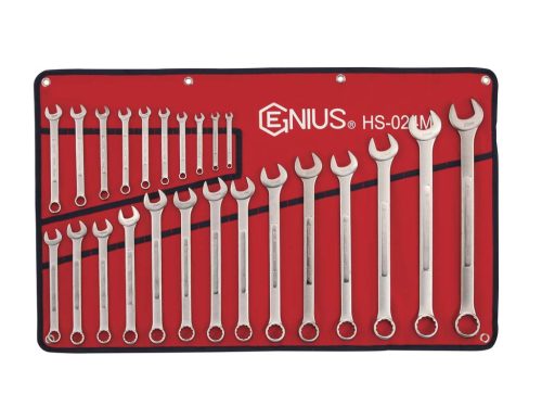 Genius csillag-villás kulcs készlet, 6-32mm, 24 darabos