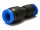 Genius műanyag-levegőcső szűkítő adapter (dugaszolható), egyenes, 6mm - 4mm