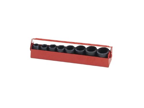 Genius gépi dugókulcs készlet, metrikus, 3/8", 8 darabos