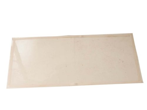 Genius fólia homokfúvó szekrény betekintő ablakára, 550x250mm