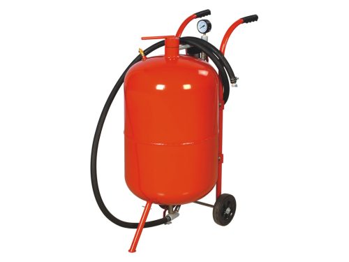 Genius kültéri homokfúvó, domború fedéllel, 75liter