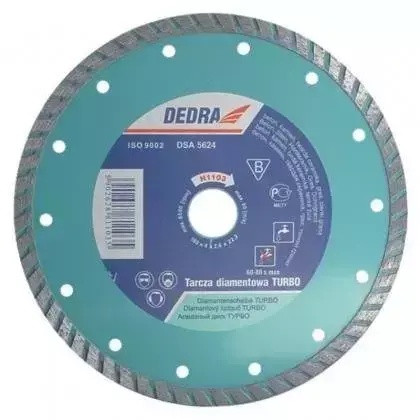 Turbó gyémánttárcsa 180mm/22,2