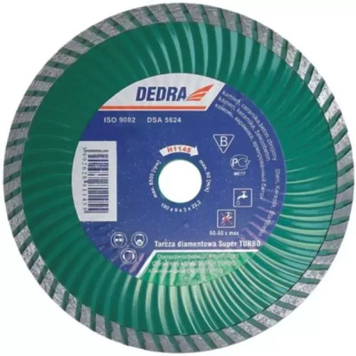 Szuper Turbo  gyémánttárcsa 110mm/22,2