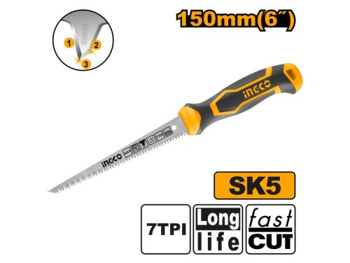 INGCO Gipszkarton fűrész 150 mm