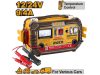 INGCO Akkumulátor töltő 12/24 V 9/4 A 28-180 Ah