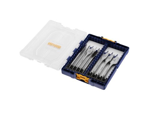 IRWIN Lapos fafúró készlet 8 részes bit Blue Groove 4x (12 - 32 mm)