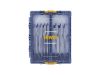 IRWIN Lapos fafúró készlet 8 részes bit Blue Groove 4x (12 - 32 mm)