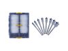 IRWIN Lapos fafúró készlet 8 részes bit Blue Groove 4x (12 - 32 mm)