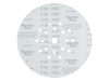 GERMAFLEX Tépőzáras fíbertárcsa 225 mm / P80 18+1 lyukas (5 db/cs)
