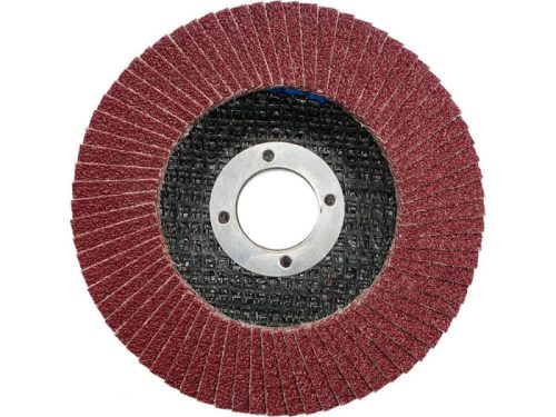 GERMAFLEX Lamellás csiszolókorong döntött 125 x 22,2 mm P100