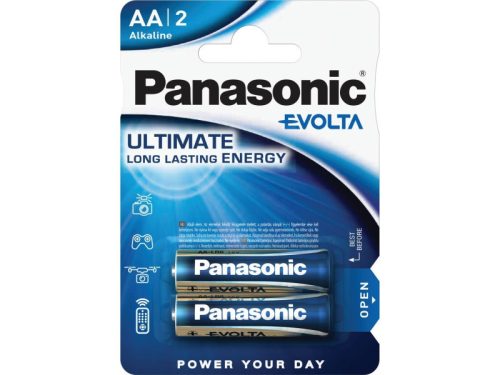 PANASONIC EVOLTA AA/ceruza szupertartós alkáli elem 1,5 V (2 db)