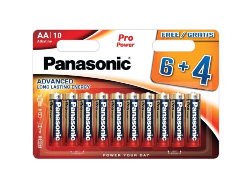 PANASONIC AA/ceruza szuper tartós alkáli elem 1,5 V (10 db)