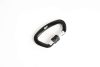 Alumínium karabiner 12KN fekete