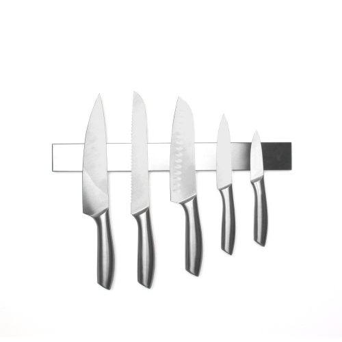 Késtartó mágnescsík 40cm - ezüst