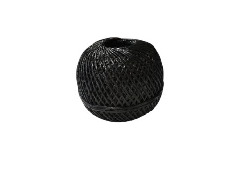 Zsineg PP fekete 0,6 200GR (1 db = 1 tekercs)