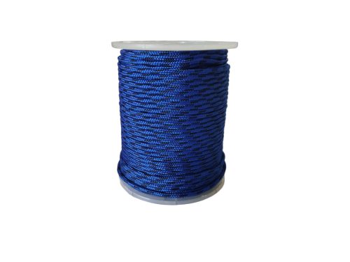 5mm fonatolt PP kötél - kék (1 fm)