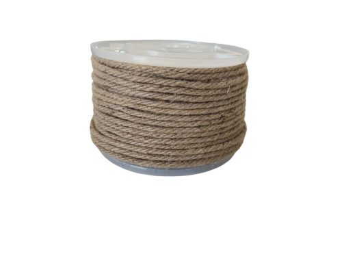 6mm sodrott juta kötél (1 fm)
