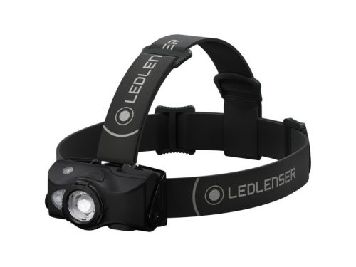 LEDLENSER Akkus LED fejlámpa MH8 outdoor 600 lm / 200 m, RGB, 1xLi-ion, fekete