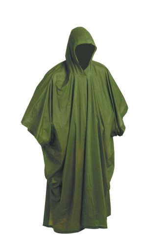 Poncsó PVC zöld