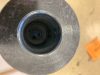 Hasító tüske - kúp, fához 60x250mm, 28mm-es furat elektromotorra