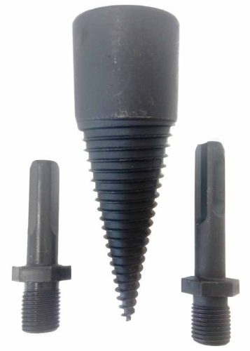 Hasító tüske - kúp, fához 32x95mm, SDS+ és 1/2" adapter