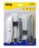 3 db-os autolock kés készlet + pót pengék - 3x10db